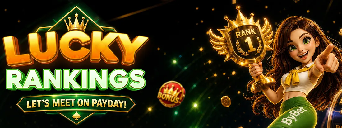 OKGames Lucky Rankings promotion